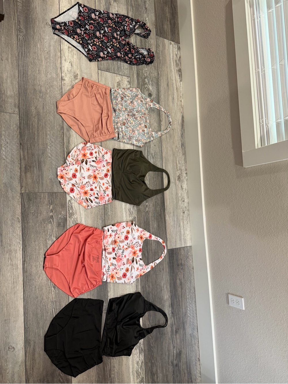 Lot of 5 women’s swimsuits
